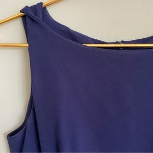 MM LAFLEUR dress - navy with twist straps